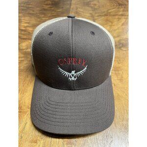 New Osprey Men’s Women’s Brown Classic Trucker Hat Snap Back Ball Cap Baseball